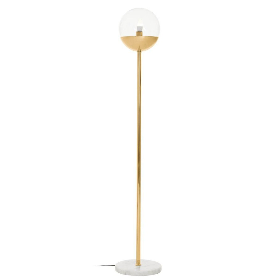 Accessories Premier Floor Lamps | Revive Gold Finish Metal Floor Lamp