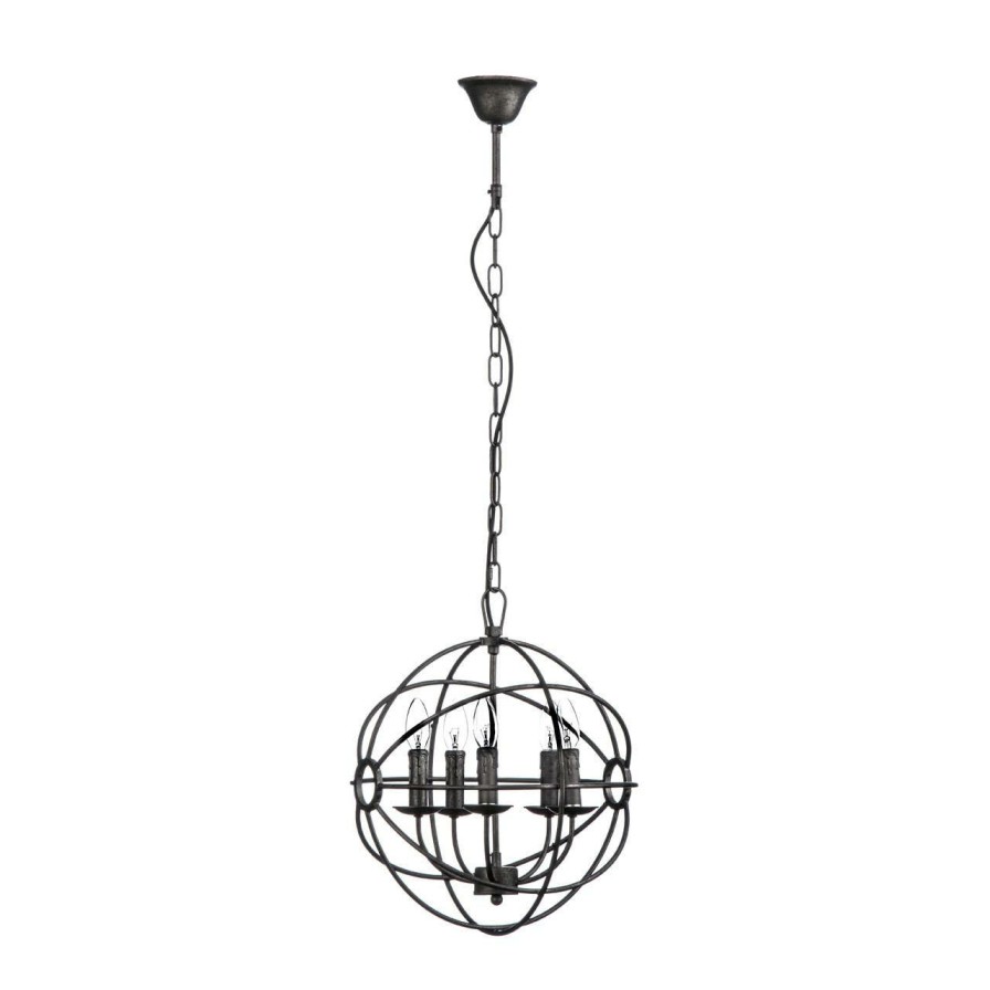 Accessories Fifty Five South Decorative Lights | Orbital 5 Arm Small Pendant Light