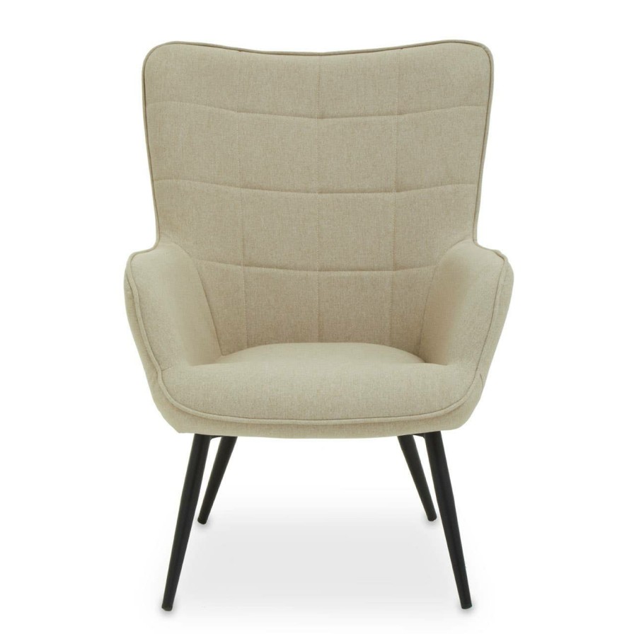 FURNITURE Premier Seating | Stockholm Natural Fabric Armchair