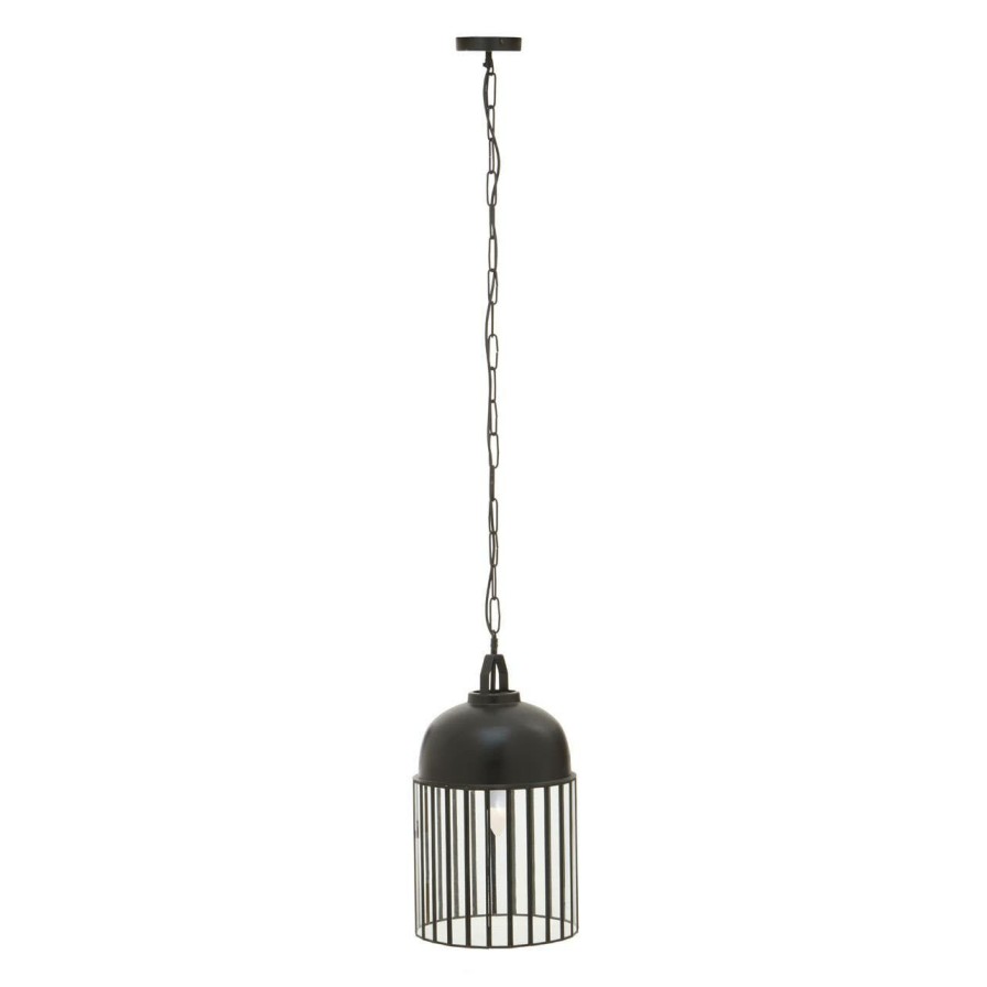 Accessories Fifty Five South Ceiling Lights | Preston Antique Black Pendant Light