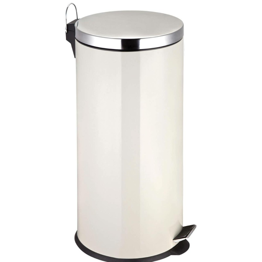 Bathe and Utility Premier Bins and Recycling | Miller 30Ltr Cream Pedal Bin