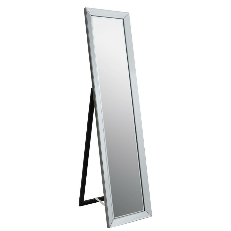 Accessories Premier Floor Mirrors | Holmes Silver Floor Mirror