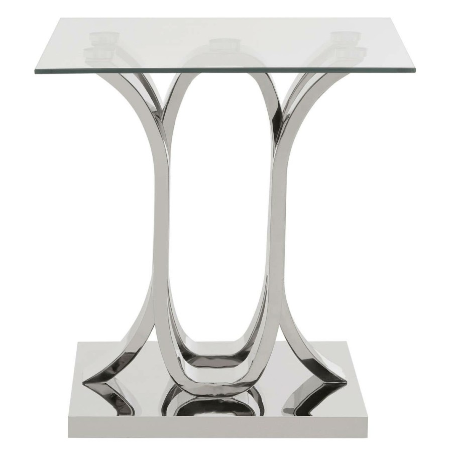 FURNITURE Premier Side Tables | Allure Curved Base End Table