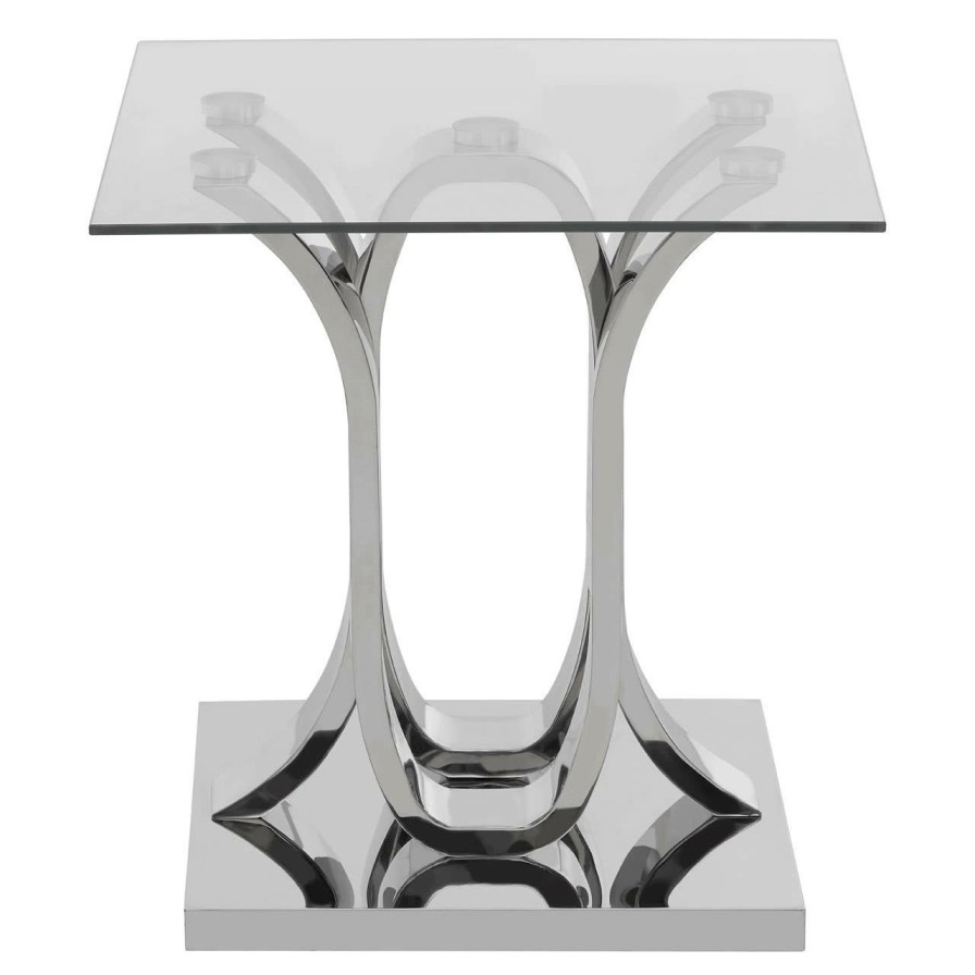 FURNITURE Premier Side Tables | Allure Curved Base End Table