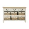 FURNITURE Fifty Five South Storage | Hendra Cabinet With 6 Willow Baskets