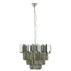 Accessories Fifty Five South Chandeliers | Lustra Small Nickel Painted Chandelier