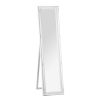 Bathe and Utility Premier Mirrors | Chic Vintage White Floor Standing Mirror