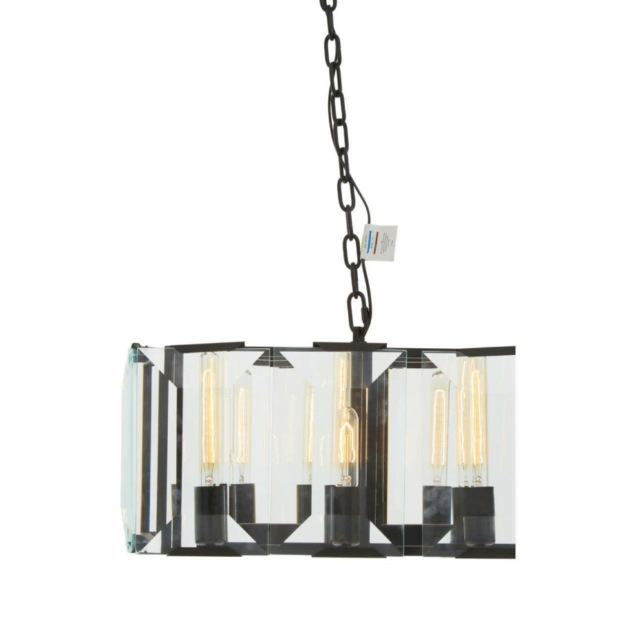 Accessories Fifty Five South Chandeliers | Babylon Black Twelve Bulb Chandelier