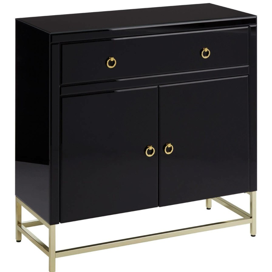 FURNITURE Fifty Five South Cabinets | Kensington Townhouse Black Cabinet