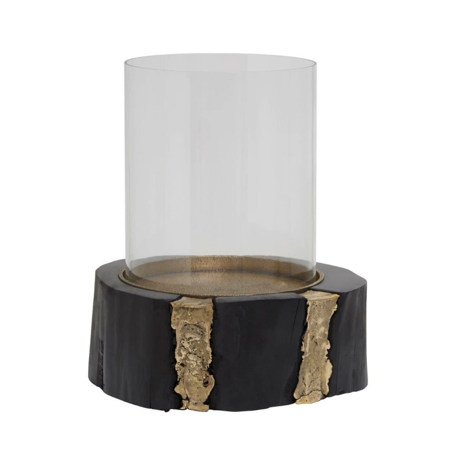 Accessories Fifty Five South Candles and Holders | Asamra Small Hurricane Candle Holder