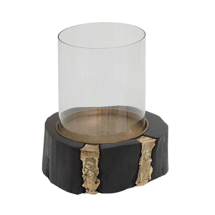 Accessories Fifty Five South Candles and Holders | Asamra Small Hurricane Candle Holder