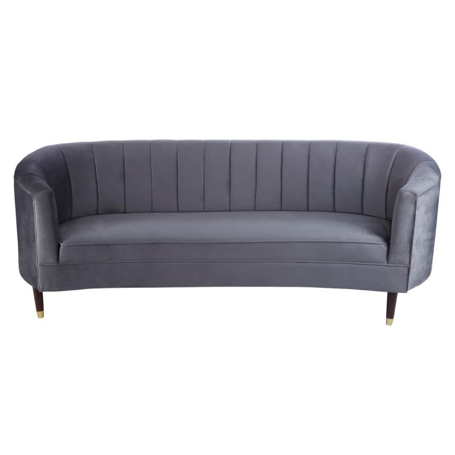 FURNITURE Premier Seating | Manaz Charcoal 2 Seat Sofa