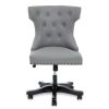 FURNITURE Fifty Five South Seating | Walson Grey Leather Effect Home Office Chair