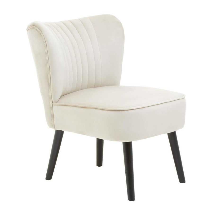 FURNITURE Premier Seating | Regents Park Mink Velvet Chair