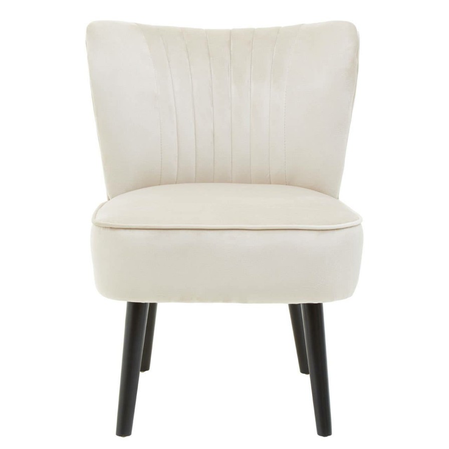 FURNITURE Premier Seating | Regents Park Mink Velvet Chair