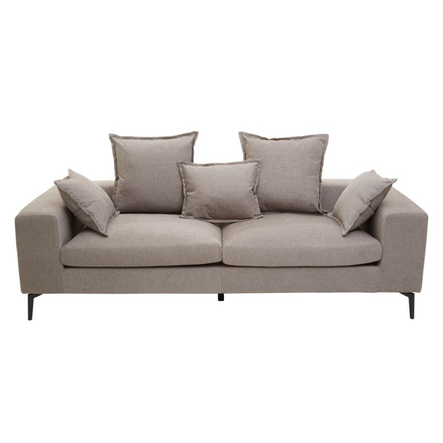 FURNITURE Fifty Five South Seating | Avignon 3 Seat Grey Sofa