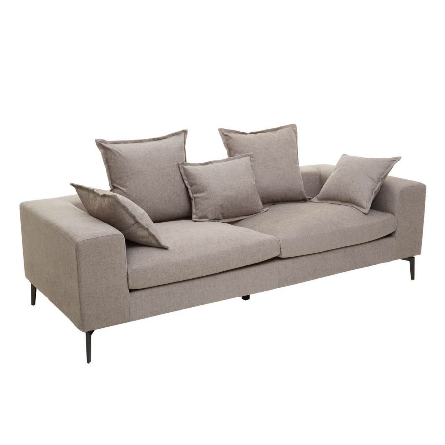 FURNITURE Fifty Five South Seating | Avignon 3 Seat Grey Sofa