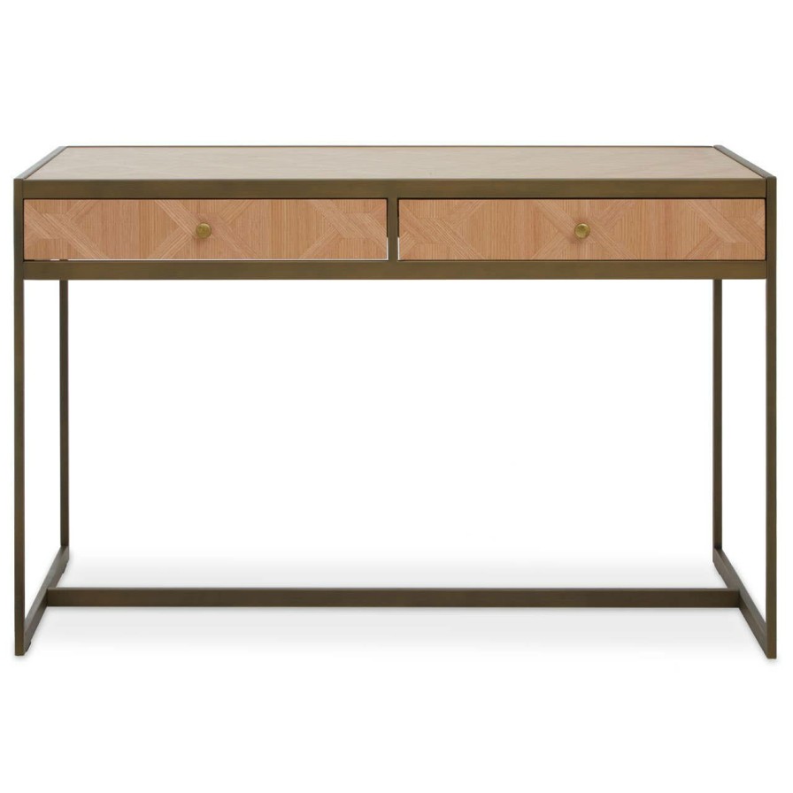 FURNITURE Fifty Five South Desks | Grenoble Brown Computer Desk