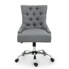 FURNITURE Fifty Five South Seating | Anita Grey Fabric Home Office Chair