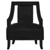 FURNITURE Fifty Five South Seating | Faye Black Velvet Chair