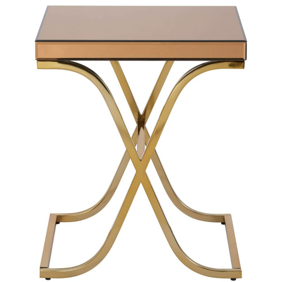 FURNITURE Fifty Five South Side Tables | Kensington Townhouse Cross Legs Side Table