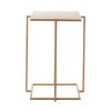 FURNITURE Premier Side Tables | Shalimar Side Table With Gold Finish Legs