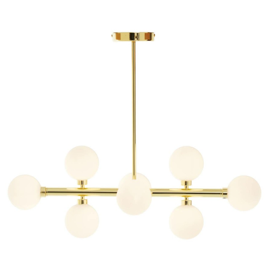 Accessories Fifty Five South Light and Ceiling Shades | Trieste Eight Bulb Pendant Light