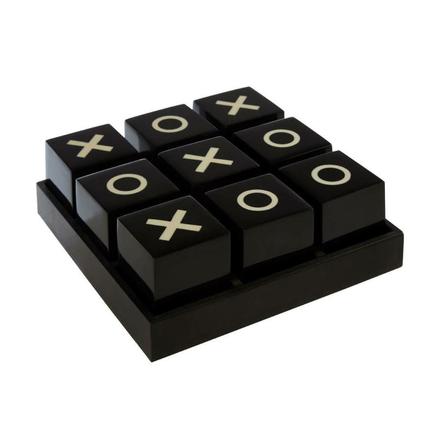 Accessories Fifty Five South Games | Churchill Small Noughts And Crosses Game