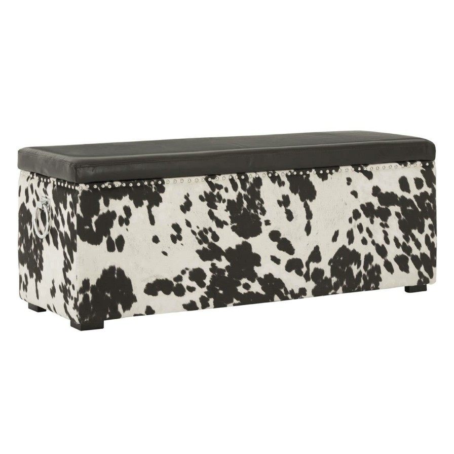 FURNITURE Fifty Five South Footstools | Rodeo Storage Bench