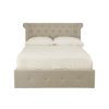 FURNITURE Premier Beds | Edison Light Grey Double Ottoman Bed