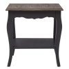 FURNITURE Fifty Five South Side Tables | Loire Dark Grey Single Shelf Console Table