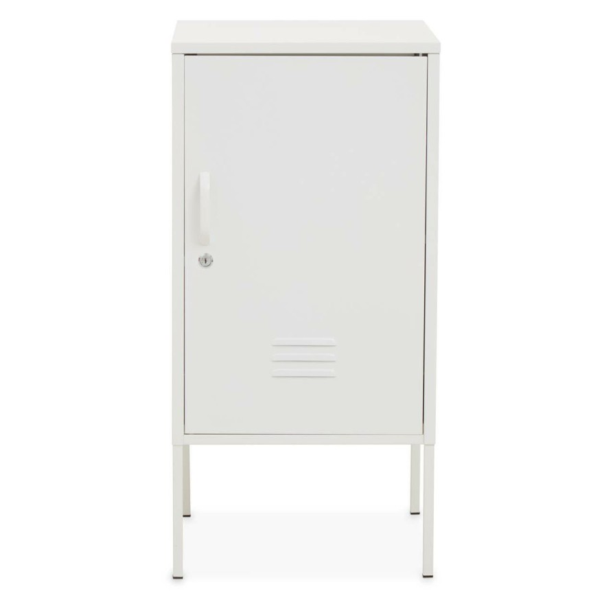 FURNITURE Premier Cabinets | Academy One Door White Cabinet