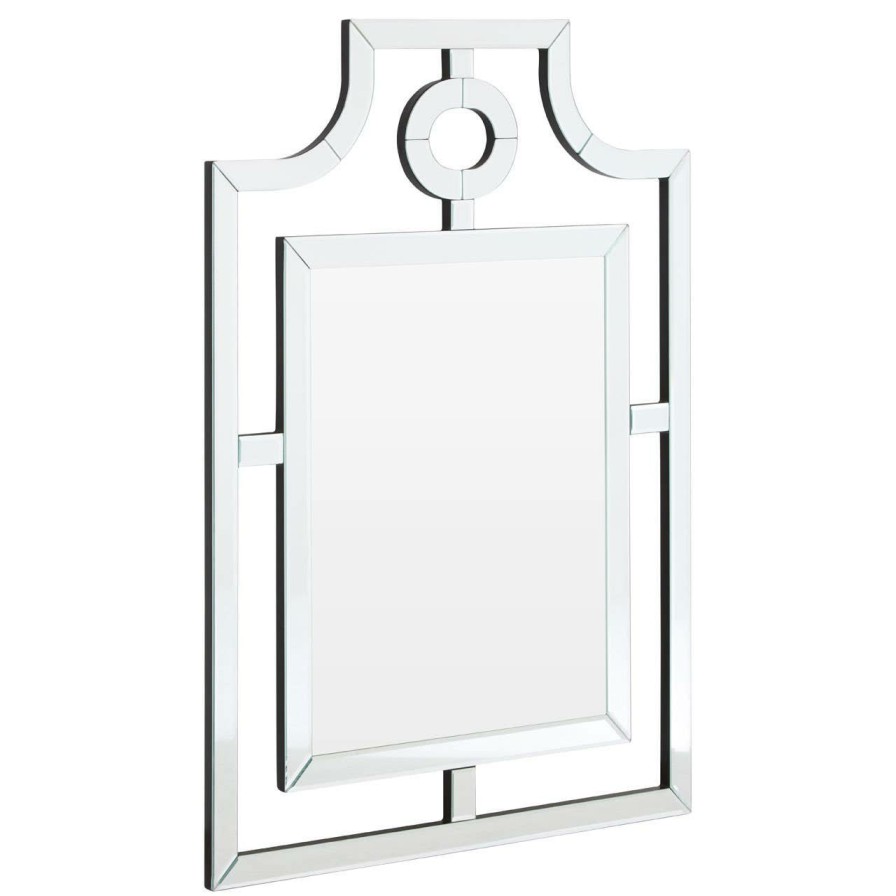 Bathe and Utility Fifty Five South Mirrors | Cut Out Design Silver Wall Mirror