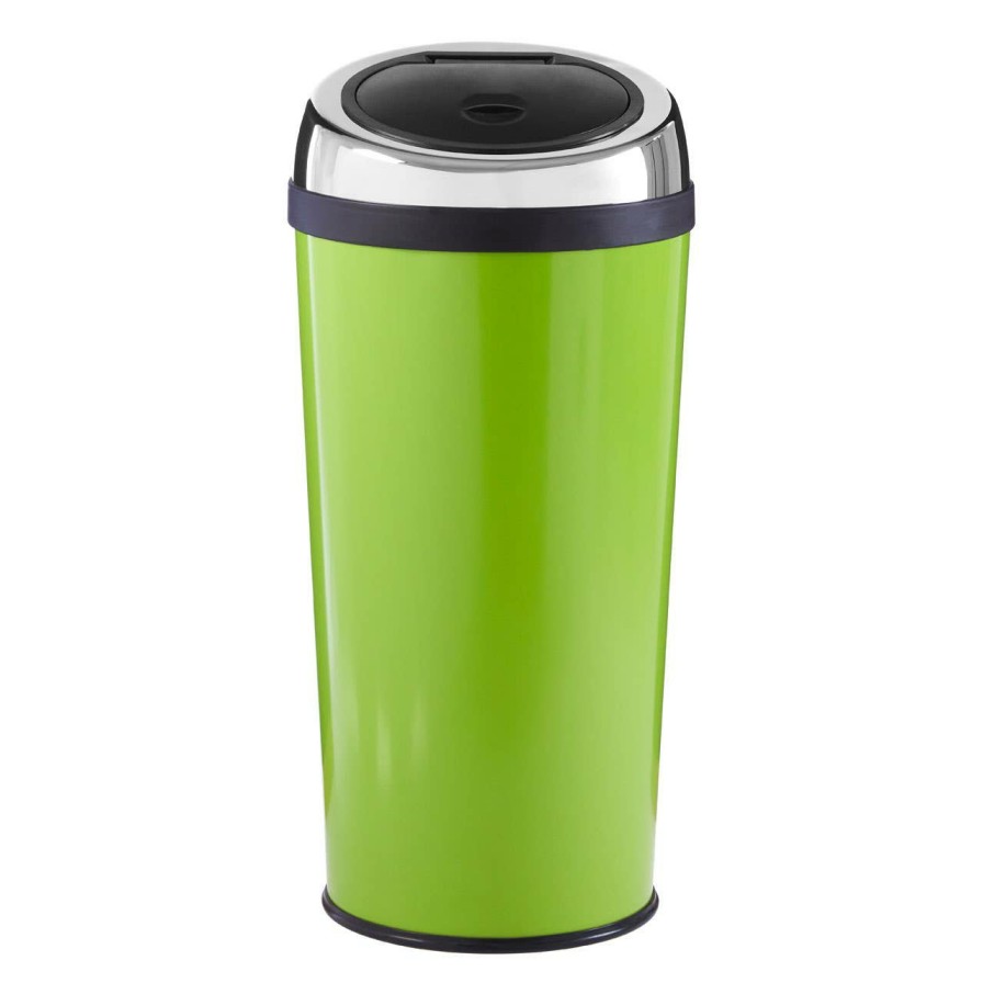 Bathe and Utility Premier Bins and Recycling | Miller Touch Top Lime Green Bin 30 Ltr