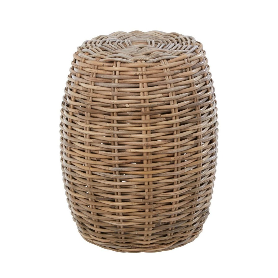 FURNITURE Premier Seating | Maka Natural Kubu Rattan Stool