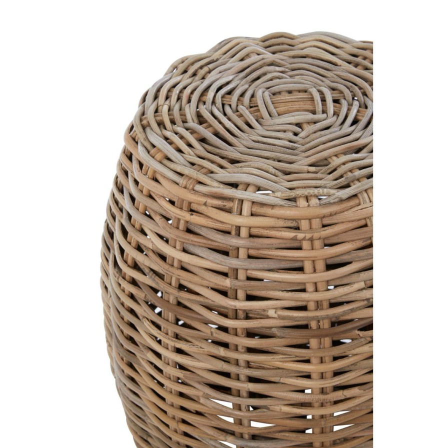 FURNITURE Premier Seating | Maka Natural Kubu Rattan Stool