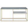 FURNITURE Fifty Five South Console Tables | Nirav Assorted Marble And Gold Frame Console Table