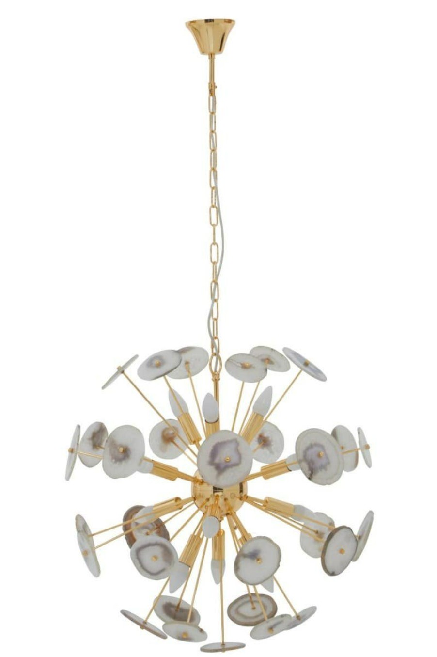 Accessories Fifty Five South Chandeliers | Glamour Twelve Bulb Pendant Light