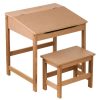 FURNITURE Premier Tables and Desks | Childrens Natural Desk And Stool