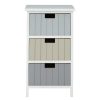 FURNITURE Premier Storage | New England White 3 Drawers Chest