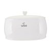 Kitchen and Dining Premier Bread Bins | Charm White Bread Crock