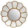 Bathe and Utility Fifty Five South Mirrors | Verona Floral Wall Mirror