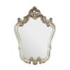 Bathe and Utility Premier Mirrors | Champagne Finish Rose Crest Wall Mirror