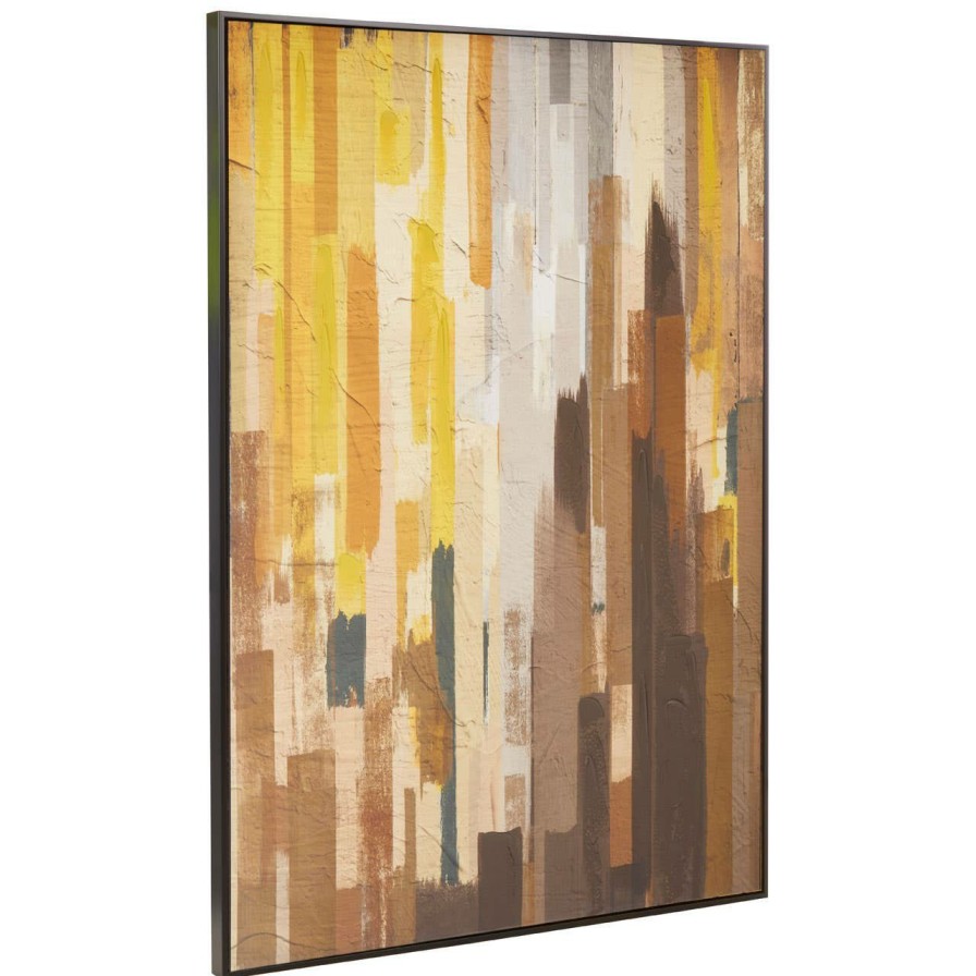 Accessories Fifty Five South Wall Art and Canvases and Hangings | Astratto Ochre Canvas Wall Art