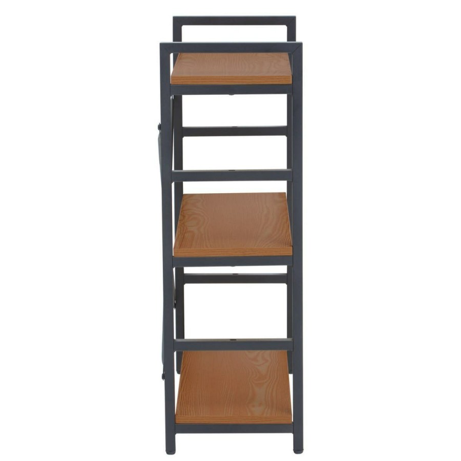 FURNITURE Premier Shelving | Laxton 3 Tier Red Pomelo Shelf Unit