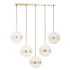 Accessories Fifty Five South Ceiling Lights | Abira Five Ball Brass Pendant Light