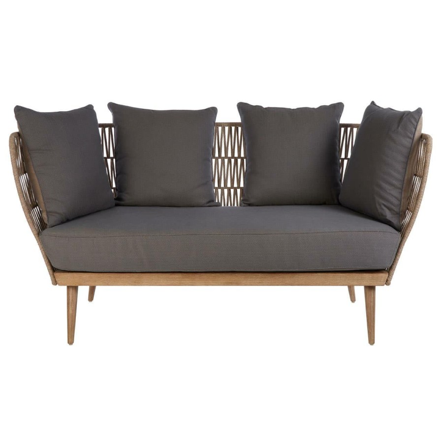 Outdoor Fifty Five South Outdoor Seating | Opus 2 Seat Rope Sofa