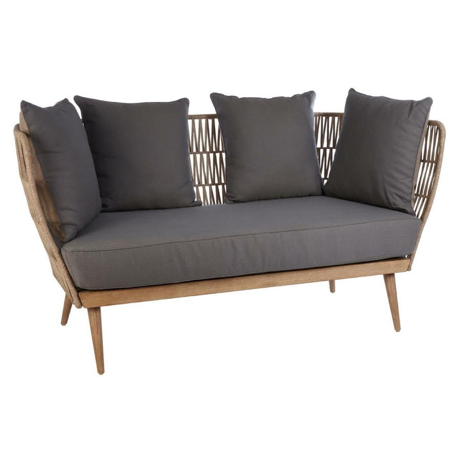 Outdoor Fifty Five South Outdoor Seating | Opus 2 Seat Rope Sofa