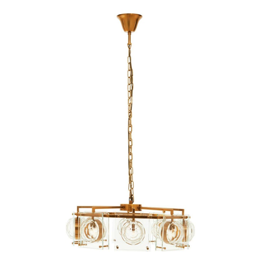 Accessories Fifty Five South Decorative Lights | Kensington Townhouse 8 Bulb Pendant Light