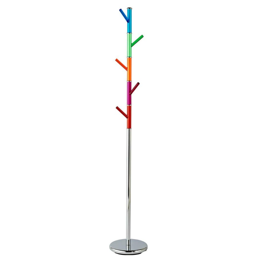 Bathe and Utility Premier Coat and Umbrella Stands | Multicoloured Acrylic Pegs Coat Stand